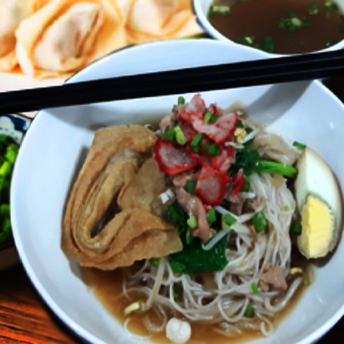 menu - Bihun Pangsit Babi